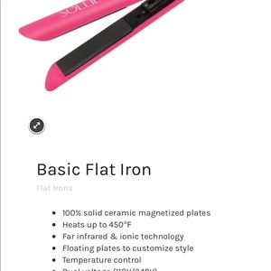 Flat iron